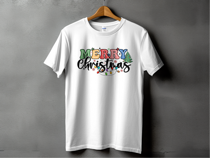 Colorful Merry Christmas T-Shirts