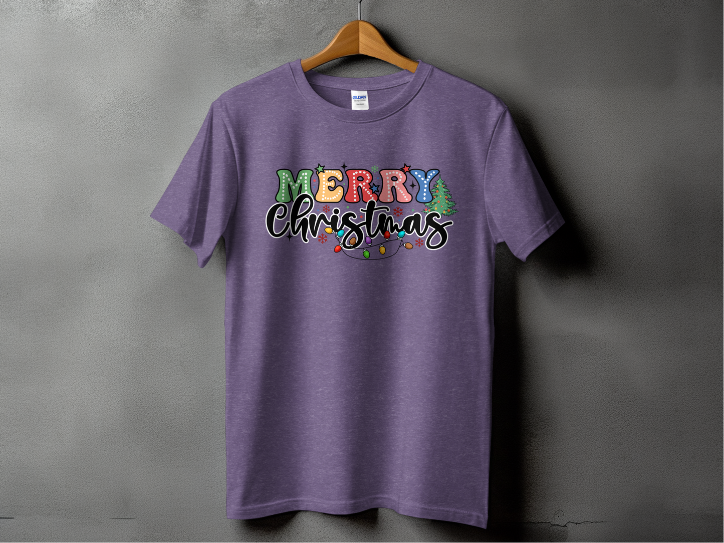 Colorful Merry Christmas T-Shirts