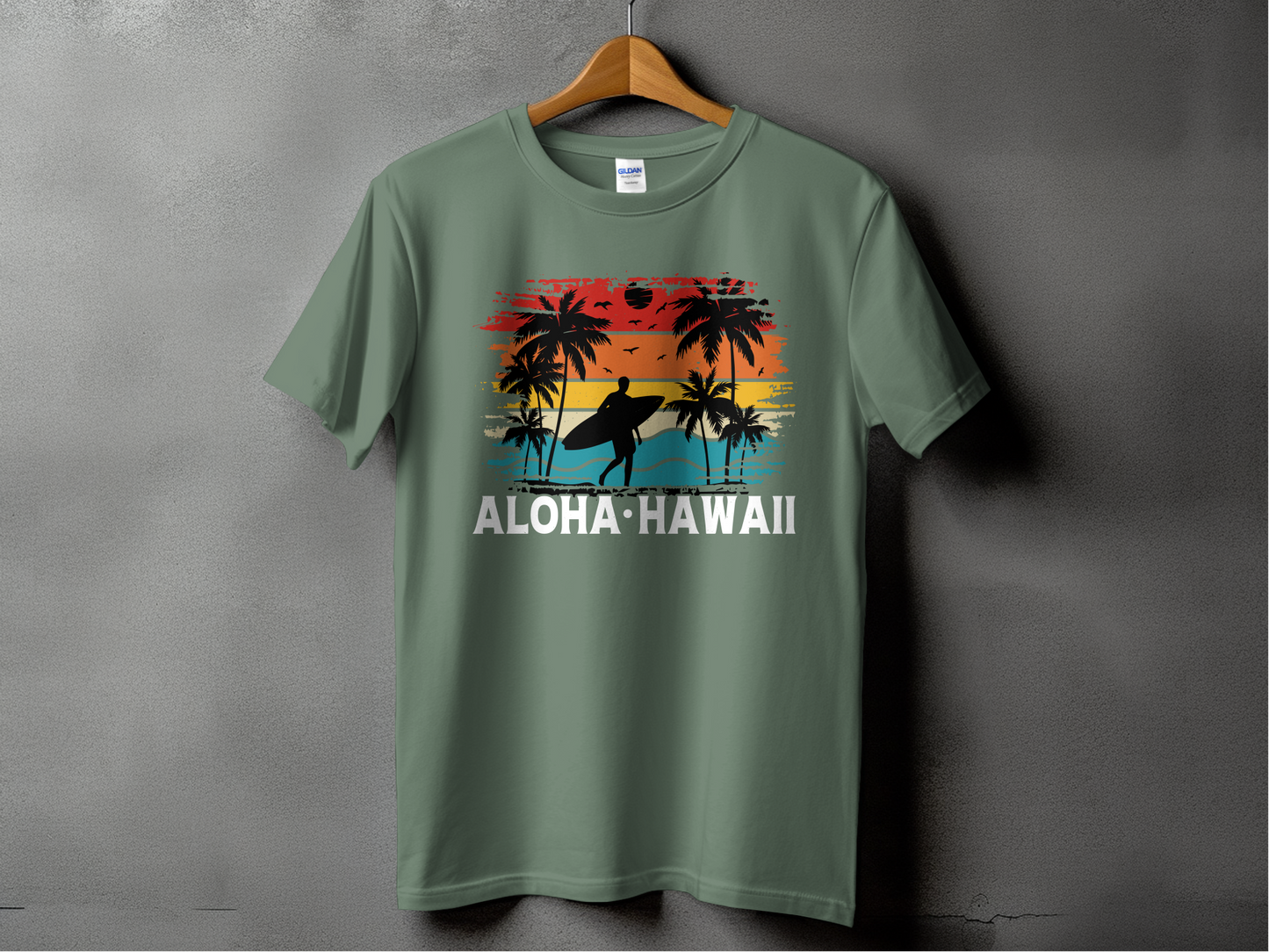 Hawaii Surfing T-Shirts