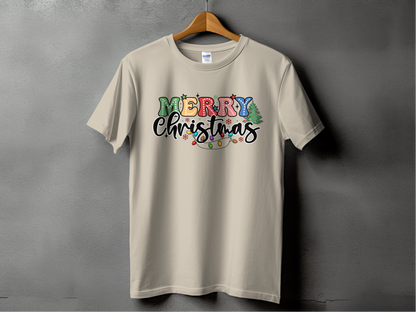 Colorful Merry Christmas T-Shirts