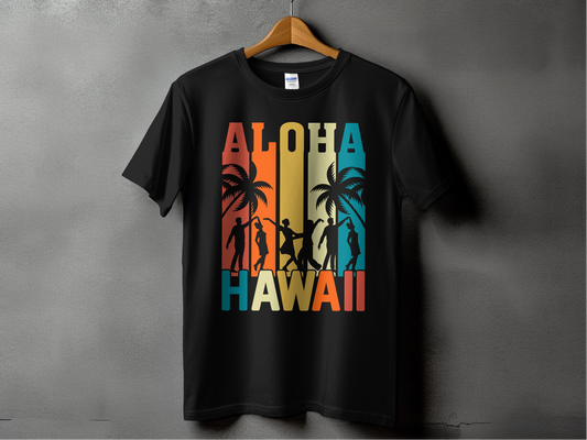 Vibrant Aloha Hawaii T-Shirts