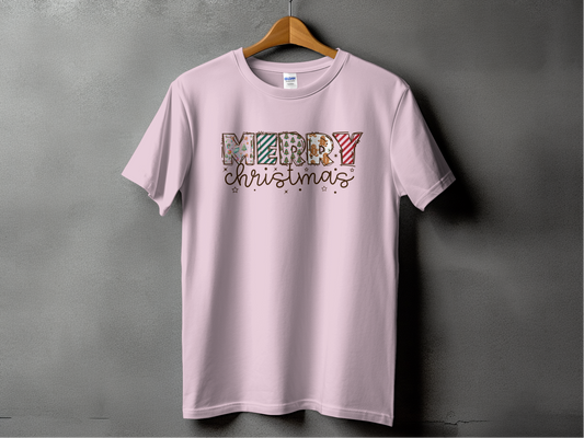 Festive Merry Christmas T-shirt