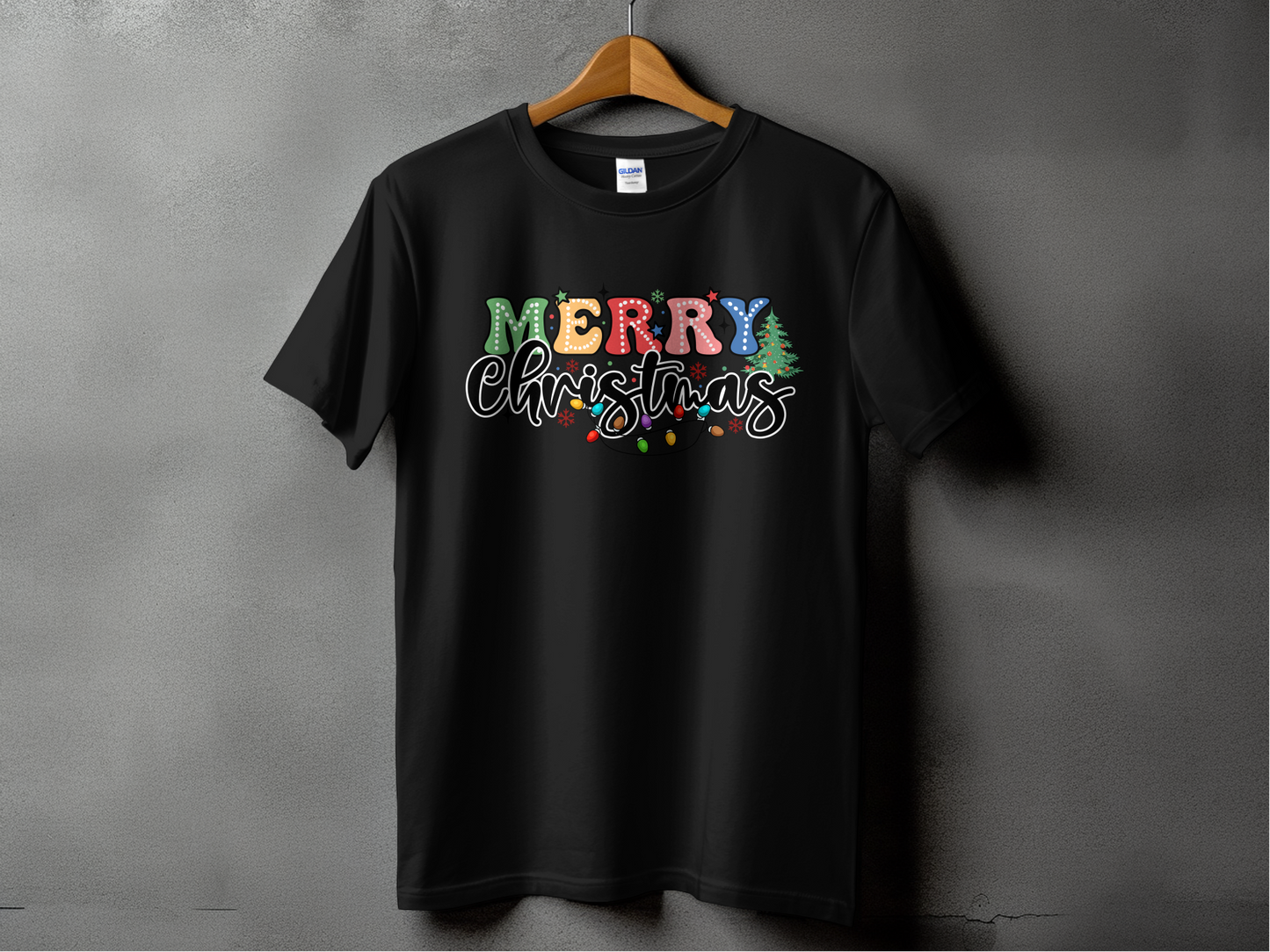 Colorful Merry Christmas T-Shirts