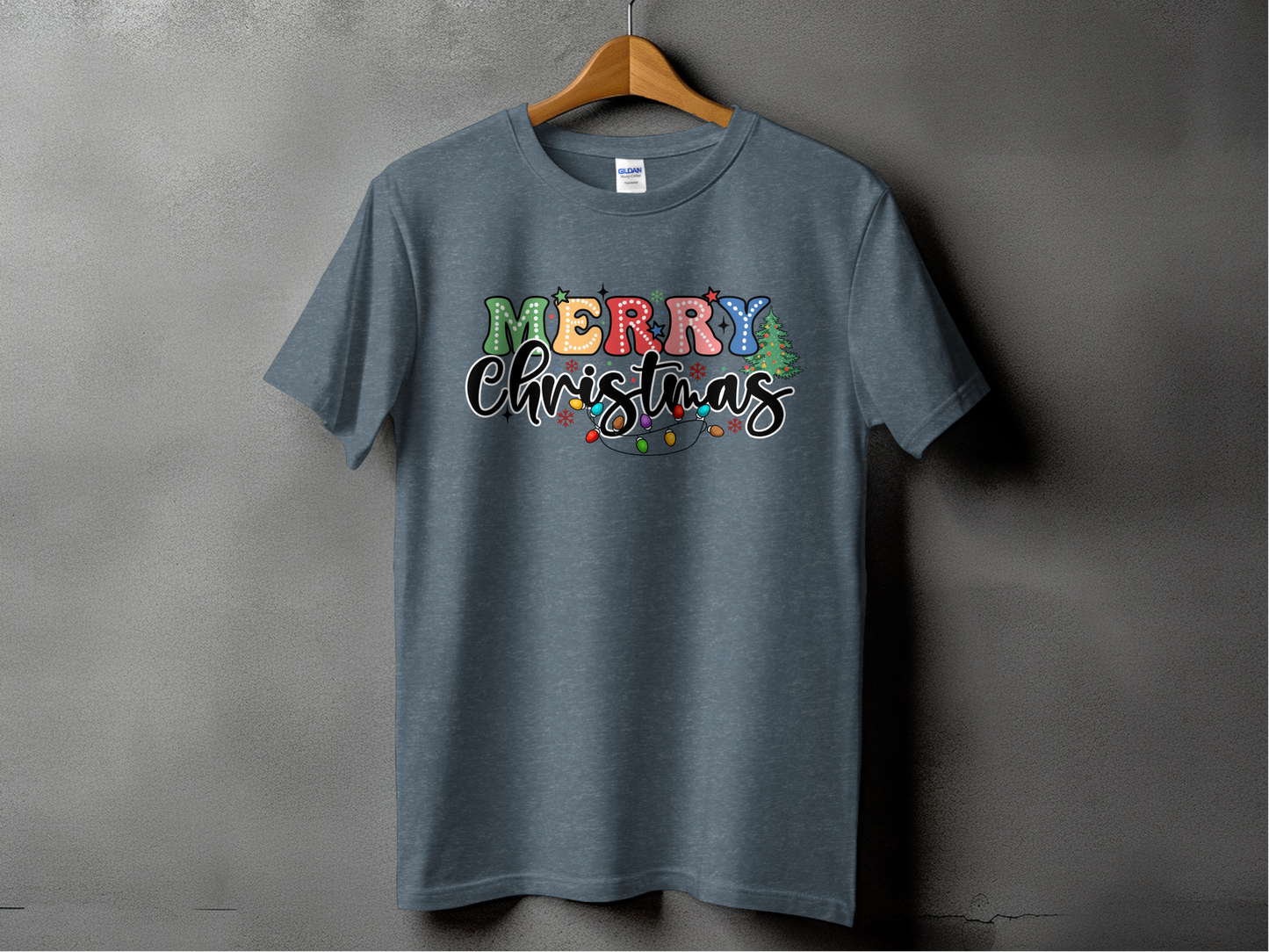 Colorful Merry Christmas T-Shirts