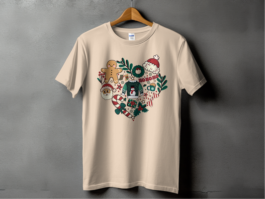 Christmas Heart T-shirt