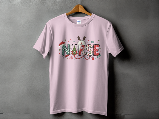 Nurse Winter Holiday T-shirt