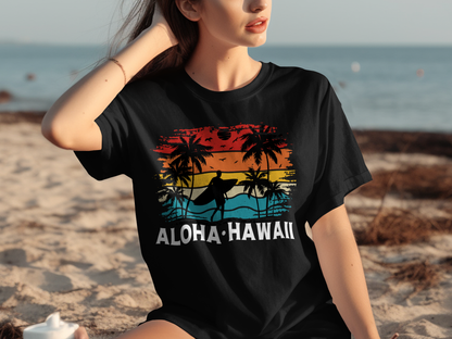 Hawaii Surfing T-Shirts